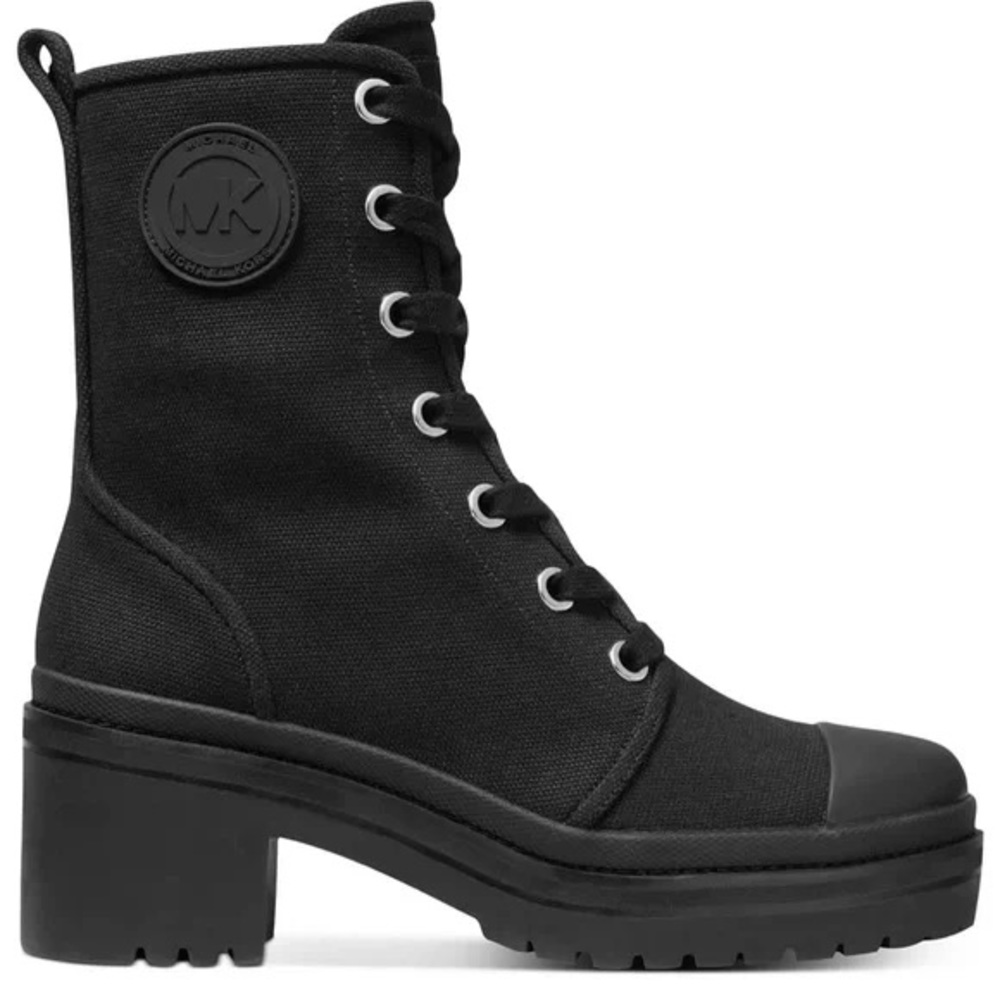 Michael by Michael Kors Corey Lace-Up Lug Sole Booties - Picture 4 of 9
